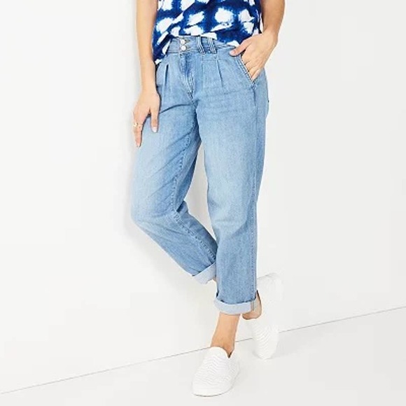 Sonoma Denim - NWT Women's Sonoma Goods For Life® High Rise Pleat Front Jeans Size 10